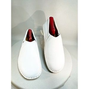 Women's Finn Comfort Nurse Shoes Newport Nappa Weiss 5407 106 6 SZ 39D READ DISC